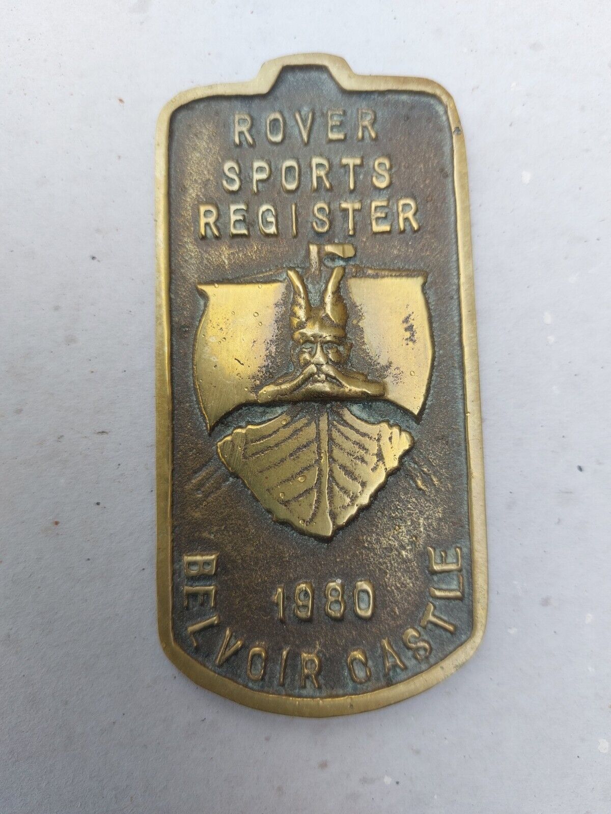 Rover Sports Register car badge 